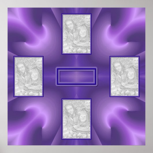 Koninklijke Paarse Delight 2 Poster (Voorkant)