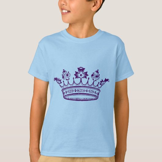 Koninklijke Paarse Kroon T-shirt (Voorkant)