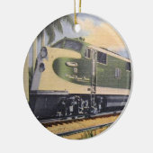 Koninklijke Palmlocomotief Keramisch Ornament (Links)