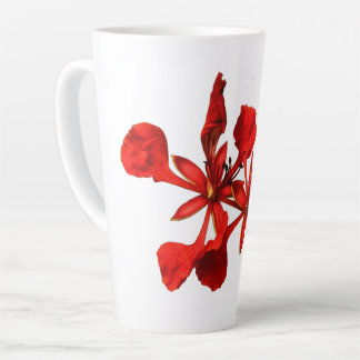 Koninklijke Poinciana-bloem mok