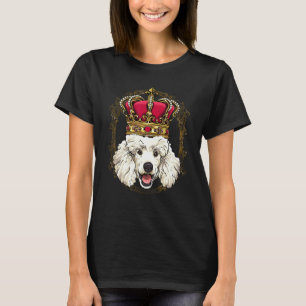 Koninklijke Poodle Koning Koningin Prinses Speelgo T-shirt