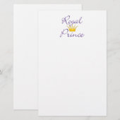 Koninklijke Prins Briefpapier (Voorkant / Achterkant)