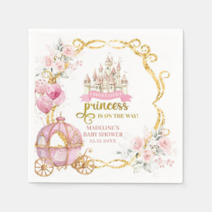 Koninklijke Prinses Baby Shower Papieren Servetten