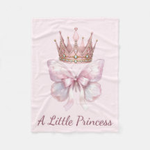 Koninklijke Roze Prinsessen Kroon Vlinder Baby Dek