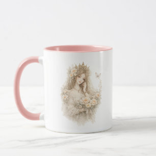 Koninklijke Rozen Koningin Bloemen Mok