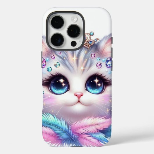 Koninklijke schattige kat Case-Mate iPhone case (Achterkant)