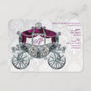 Koninklijke Sprookje RSVP Kaart