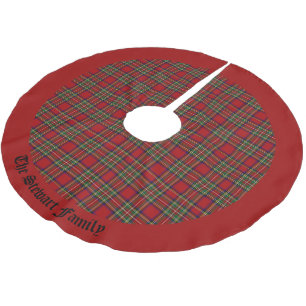 Koninklijke Tartan Plaid Schotse Clan Uw familiena Kerstboom Rok