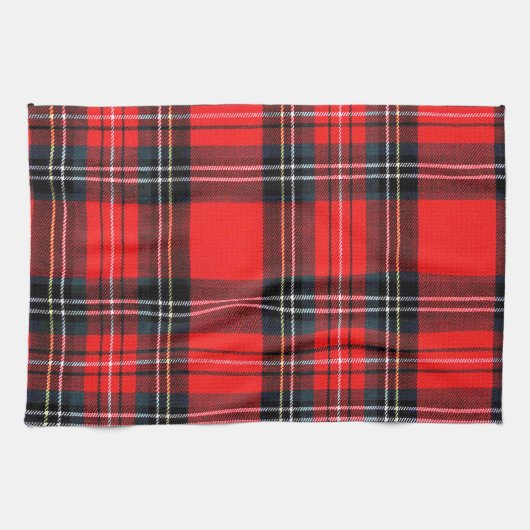 koninklijke tartan theedoek (Horizontaal)