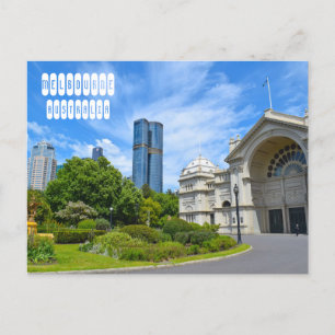 Koninklijke Tentoonstellingsgebouw in Melbourne Briefkaart