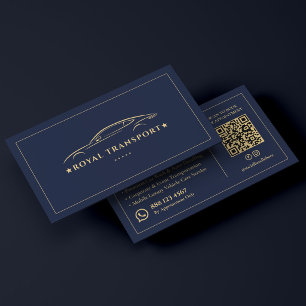 Koninklijke Transport Executive Chauffeur Privé Ch Visitekaartje