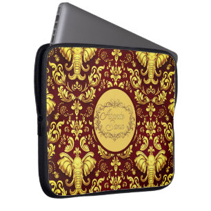 Koninklijke Trompetterende Glorie: Gepersonaliseer Laptop Sleeve