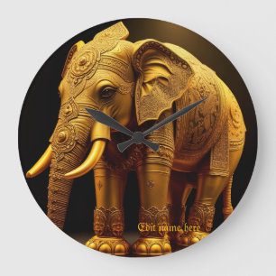 Koninklijke Vergulde Olifant Grote Klok