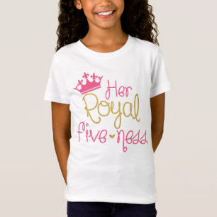 Koninklijke Vijfheid 5e Verjaardag T-shirt