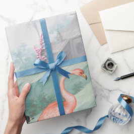 Koninklijke Vogel Landschap Cadeaupapier