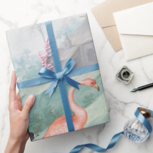 Koninklijke Vogel Landschap Cadeaupapier