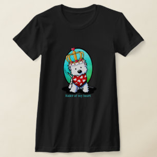 Koninklijke Westie Hond KiniArt T-shirt