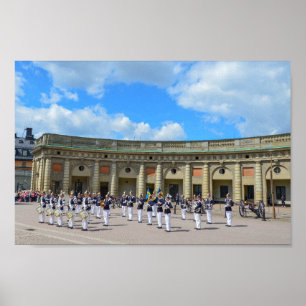 Koninklijke Zweedse Legergroep, Stockholm, Zweden Poster
