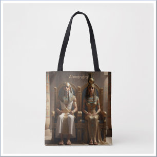 Koninklijkheid van oude Egyptische koning & koning Draagtas