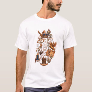 Koninkrijk" Episch Koninklijk Embleem Grafisch –Ma T-shirt