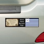 Koninkrijk Gods bumper Bumpersticker (Op auto)