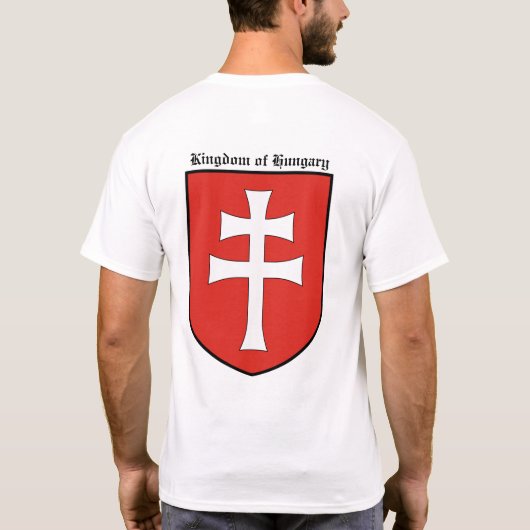 Koninkrijk Hongarije Shirt (Achterkant)