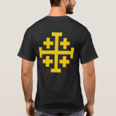 Koninkrijk Jeruzalem Shirt (Achterkant)