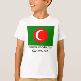 Koninkrijk Koerdische vlag (1922-1924, 1925) T-shirt