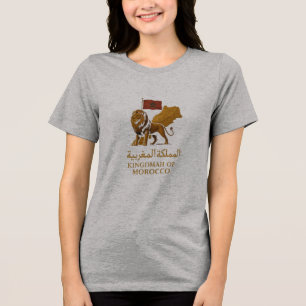 "Koninkrijk Marokko trots T-shirt المملكة المغرب