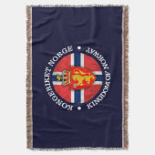 Koninkrijk Noorwegen Deken (Voorkant Verticaal)