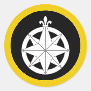 Koninkrijk Northshield Populace Badge Ronde Sticker