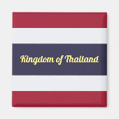 Koninkrijk Thailand Magnet Magneet (Voorkant)