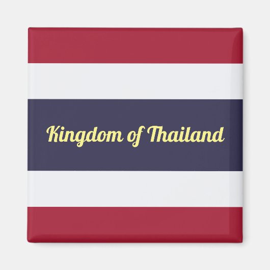 Koninkrijk Thailand Magnet Magneet (Voorkant)