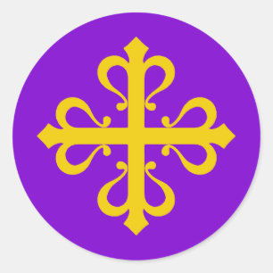 Koninkrijk van Calontir Ensign Ronde Sticker
