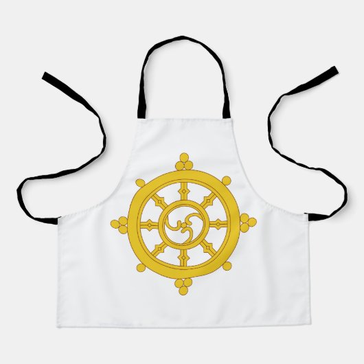 Koninkrijk van Sikkim Vlag Schort (Voorkant)