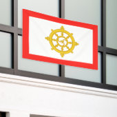 Koninkrijk van Sikkim Vlag Spandoek (Buitenkant Gebouw)