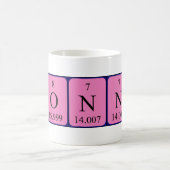 Konner tasse de nom de table périodique (Centre)