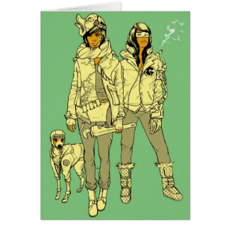 Konni, Lace en Leroy Brown Print