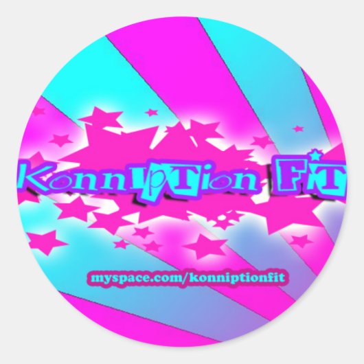 Konniption Fit Ransom Stickers (Voorkant)