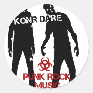 Konr Dare Ronde Sticker