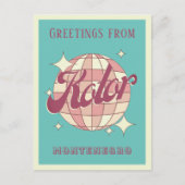 Kontor Monténégro vacances Retro Vintage Carte pos (Devant)