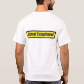 konvoi-exeptionnel t-shirt (Achterkant)