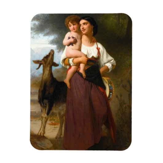 Konvooien door William Bouguereau Magneet (Verticaal)