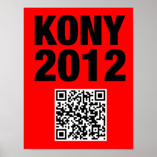 Kony 2012 8x11 Poster