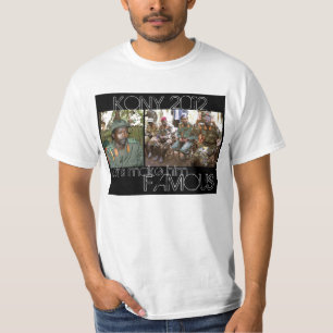 KONY 2012 - beroemd zwart T-shirt