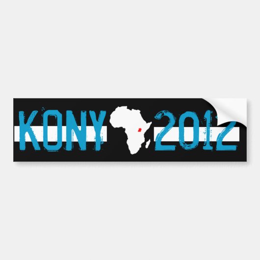 Kony 2012 bumpersticker (Voorkant)