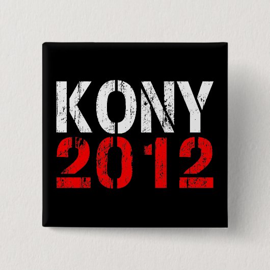 KONY 2012 Button Pin (Voorkant)