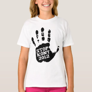 Kony 2012 Handprint Stop Joseph Kony T-shirt