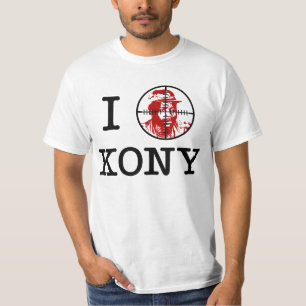 Kony 2012 Joseph Kony Target Crosshairs T-shirt