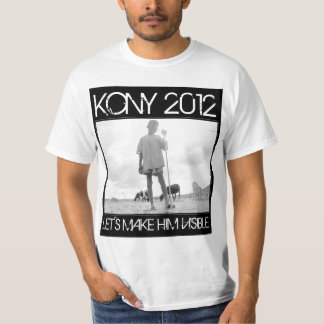 KONY 2012 - Laten we hem zichtbaar maken T-shirt